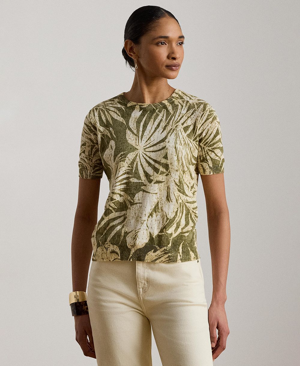 Свитер Lauren Ralph Lauren Women's Crewneck с коротким рукавом