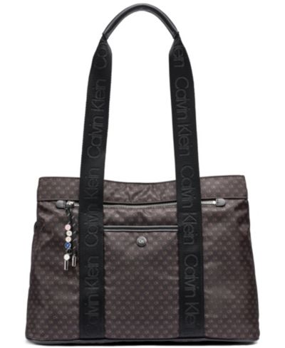 Calvin Klein Caius Magnetic Large Tote Handbag