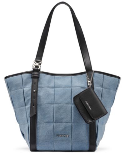 Сумка-тоут Calvin Klein Tina Denim Extra-Large