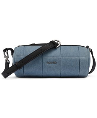 Calvin Klein Tina Denim Small Adjustable Crossbody Handbag