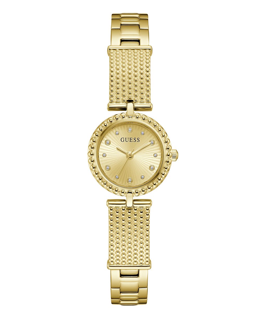 Женские часы Guess Gold-Tone Stainless Steel, 24mm