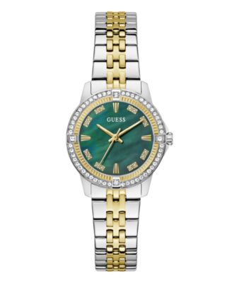 GUESS Women's Two-Tone Stainless Steel Watch, 32mm