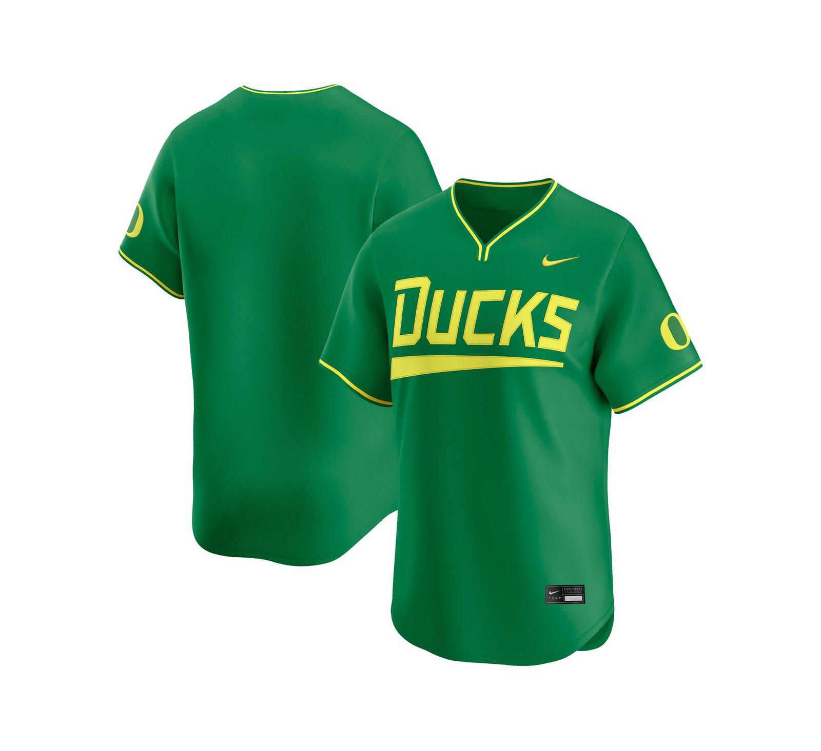 Мужская джерси Nike Oregon Ducks Baseball Limited