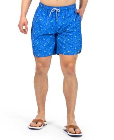 Tailorbyrd Мужской Tropical Floral Printed Swim Shorts