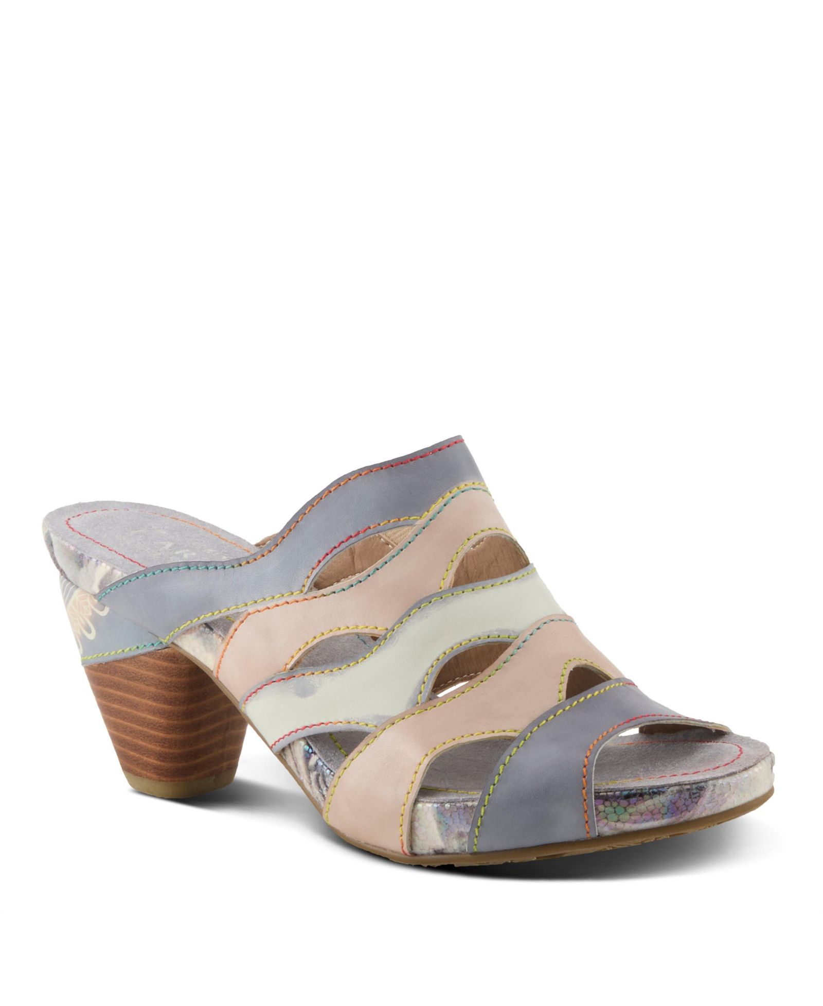 L'Artiste By Spring Step Pita Strappy Sandal Leather with Upper