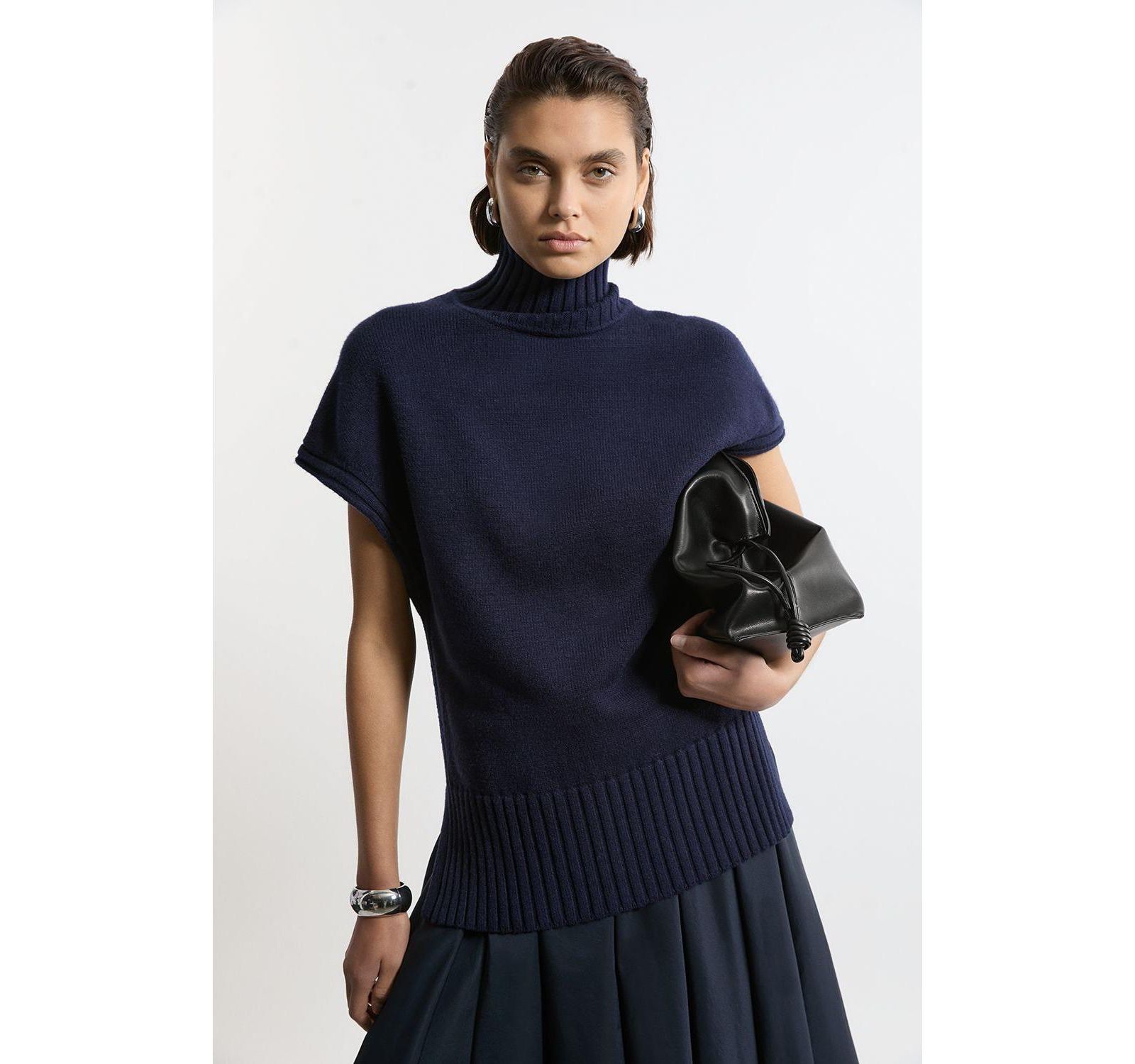Женский топ Karen Millen High Neck Knitted Tunic