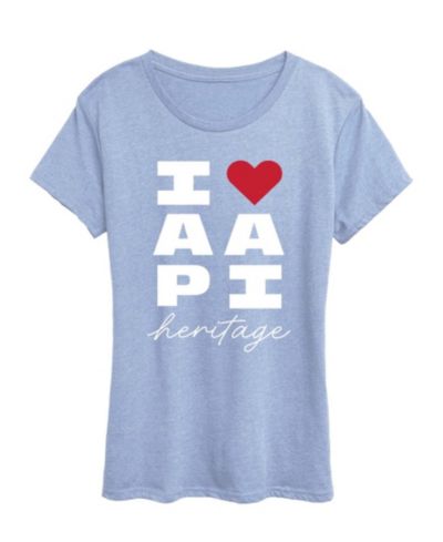 Heather chambray blue