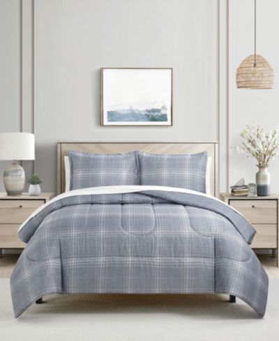 Комплект покрывал Benjamin Plaid reversible, 3-Pc.