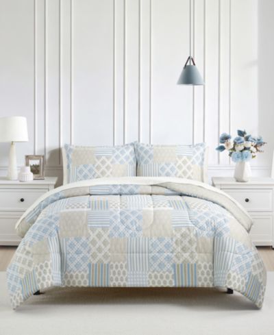 Macy's Patchwork комплект из 3 предметов, реверсивное одеяло