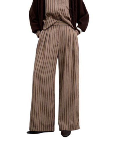 Женские плиссированные брюки Scalpers Women's Striped