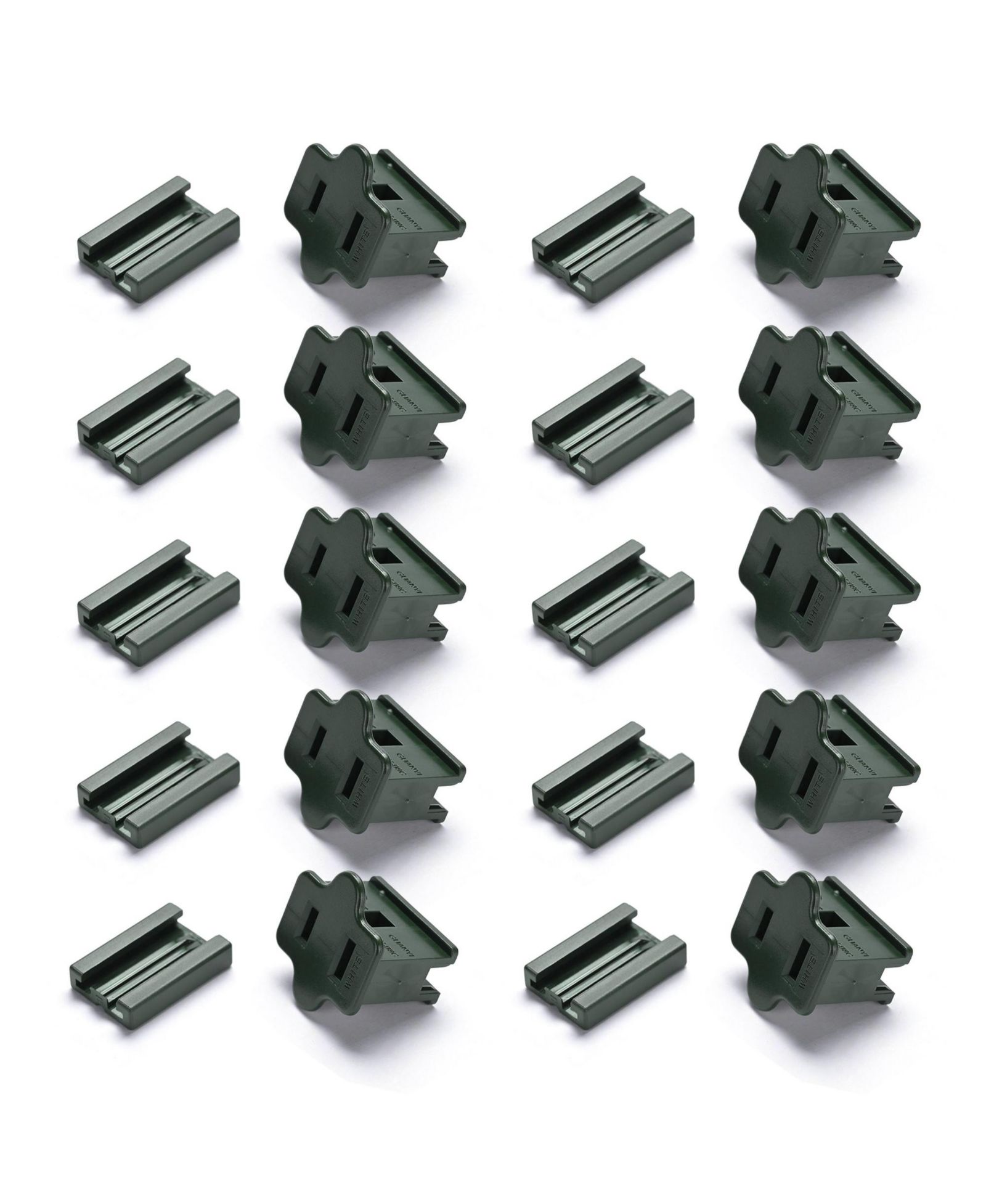 DELight 10Pcs SPT-1 Slip Plug Female Vampire Plug UL Listed for Christmas Light