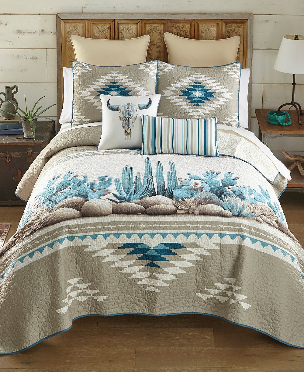 Donna Sharp Cacti Soft 2-Pc. Quilt Set, Twin