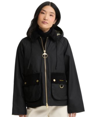 Barbour Women's Carville Hooded Wax Jacket