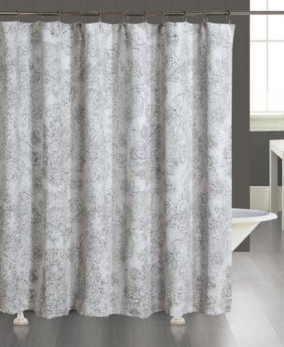 Dainty Home Shelly Shower Curtain, 72" x 72"