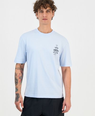 Мужская футболка Hugo by Hugo Boss Nucavo Cotton Logo Graphic