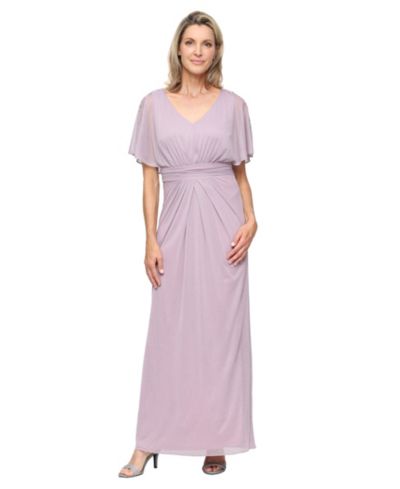 Женское вечернее платье SL Fashions V-Neck Ball Gown