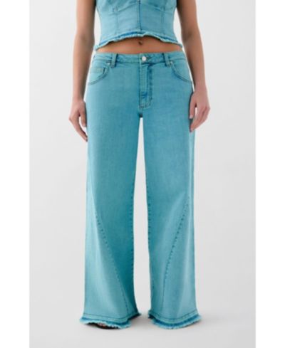 Scalpers Women's Culotte Ques Denim Pant