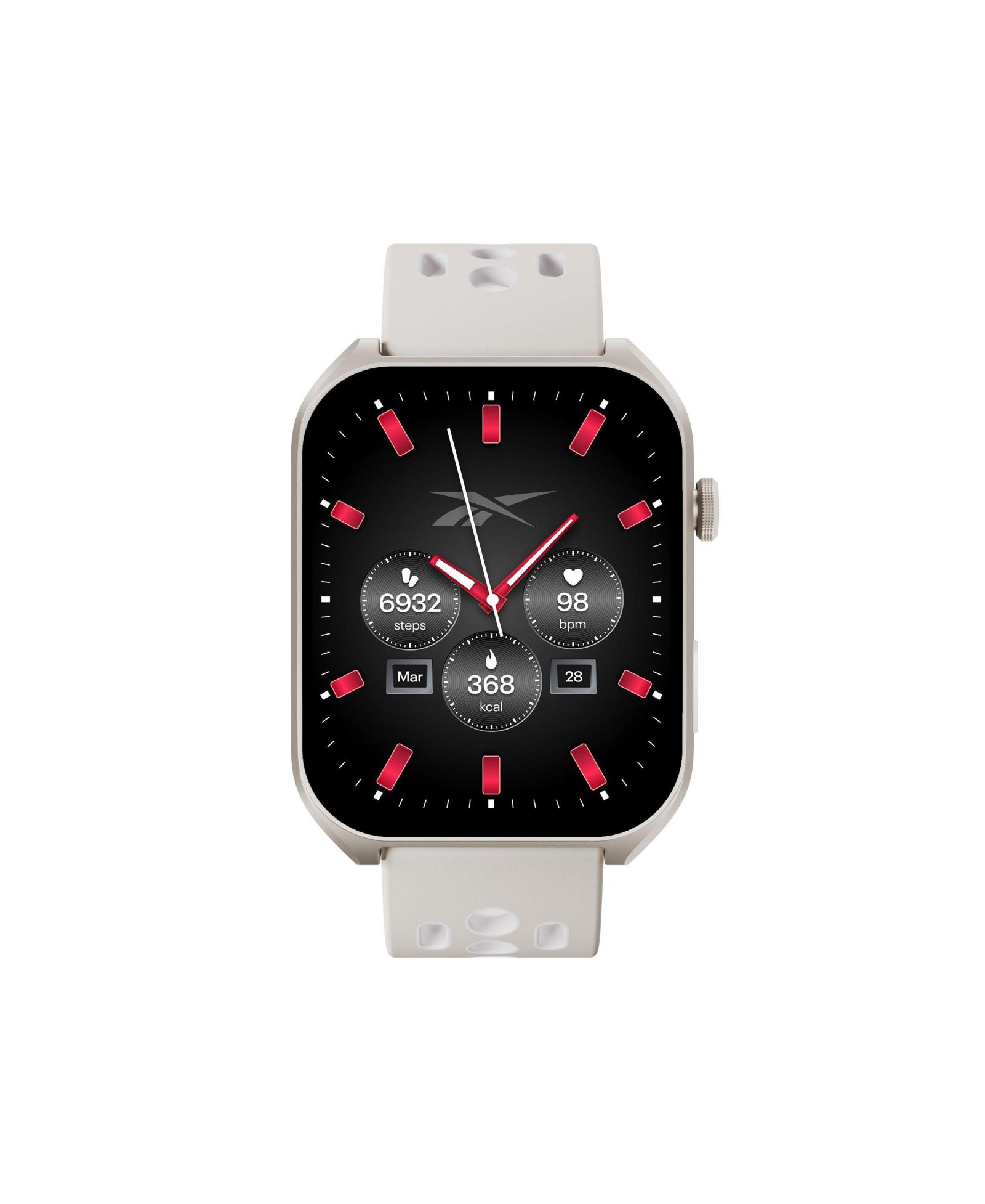 Reebok ICON Smartwatch with 2.04" AMOLED Display, 10-Day Battery Life, 80+ Sport Mode