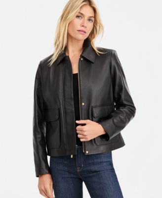 Donna Karan New York женская куртка с декоративной строчкой