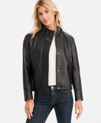 Donna Karan New York Women's High-Collar Jacket