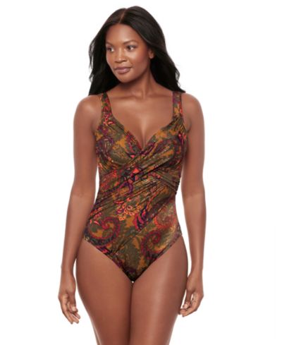 Miraclesuit Women's Revele Underwire One-Piece Swimsuit