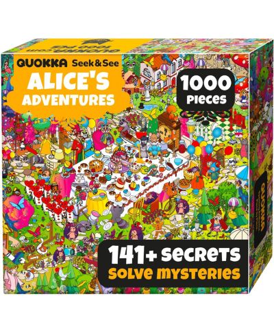 Quokka 1000 Piece Mystery Puzzle, Ages 14+