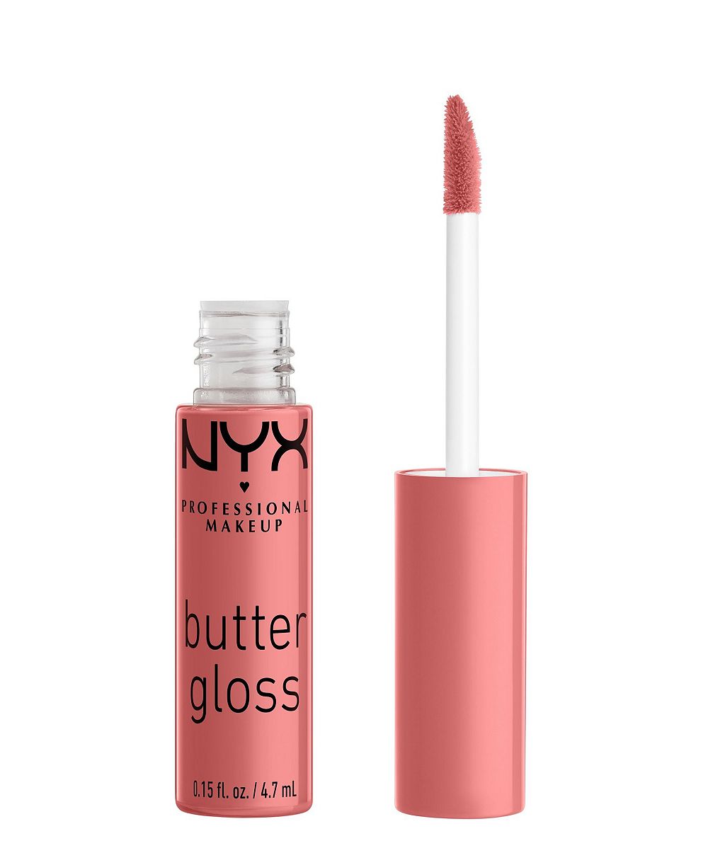 Free NYX Professional Makeup Butter Lip Gloss Midi Crème Brulee with a $30 NYX purchase