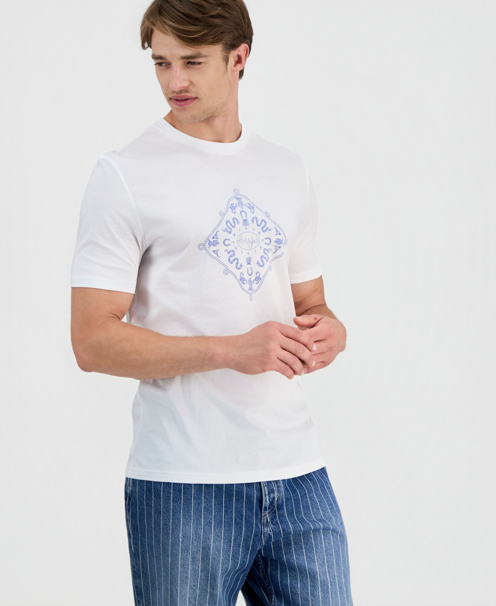 HUGO by Hugo Boss Men's Nerberri T-Shirt
