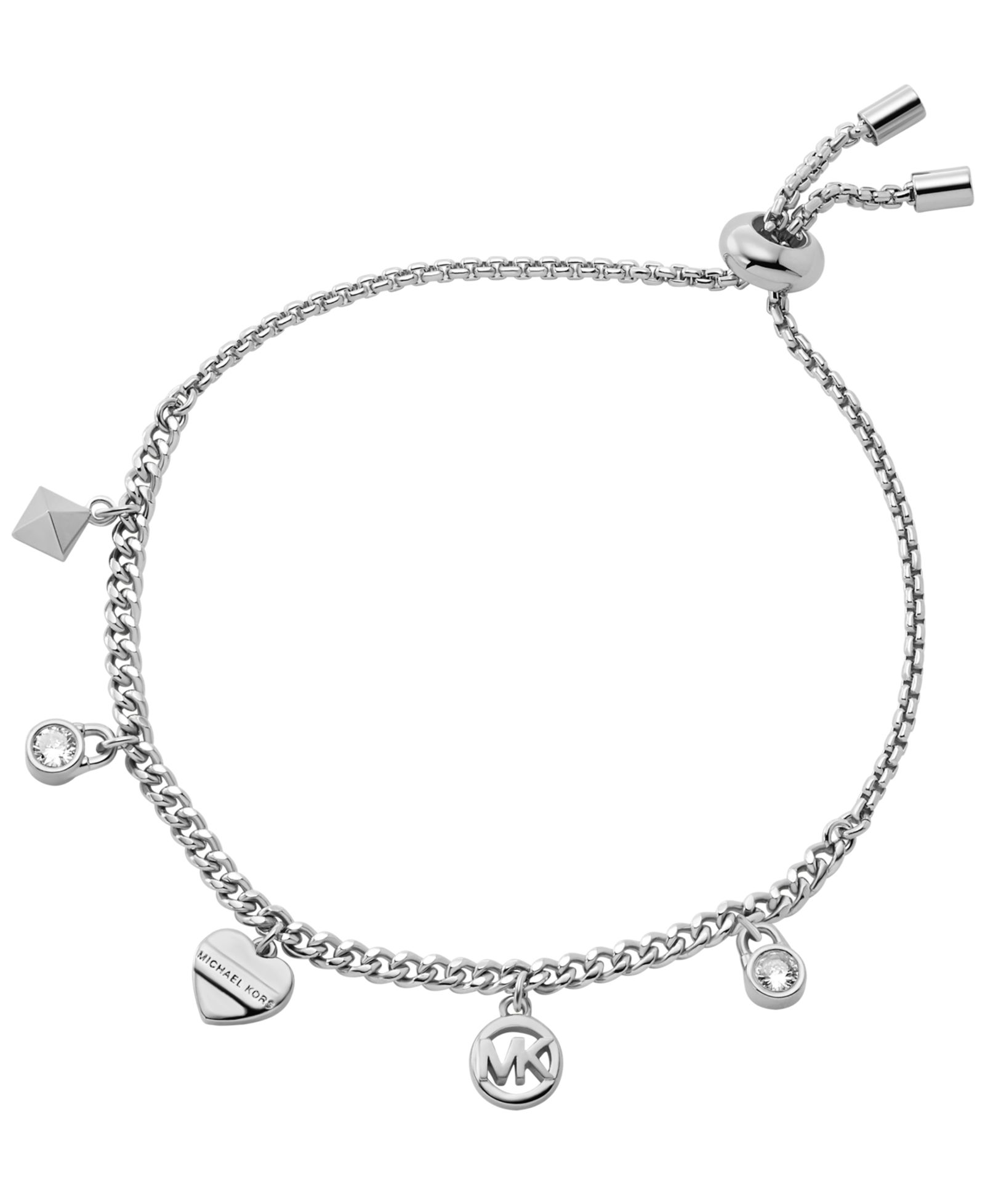 Michael Kors Brass Charm Bracelet