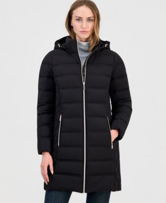 Women's Hooded Packable Puffer Coat, Created for Macy's