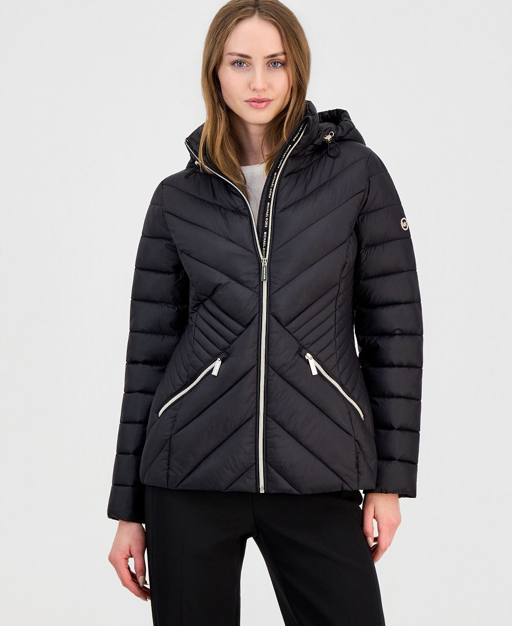 Women's Hooded Packable Puffer Coat