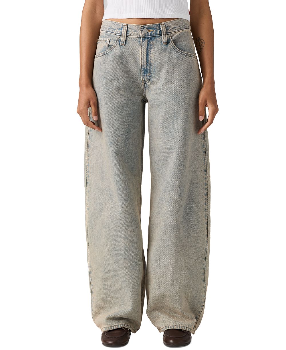 Джинсы Levi's Women's Mid-Rise Middy Balloon