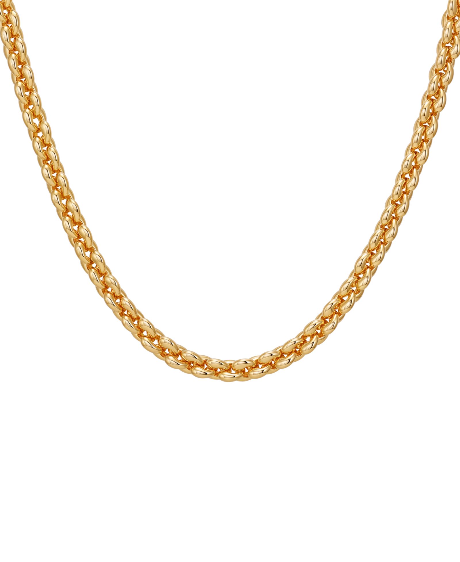 GUESS Gold-Tone Short Chain Necklace