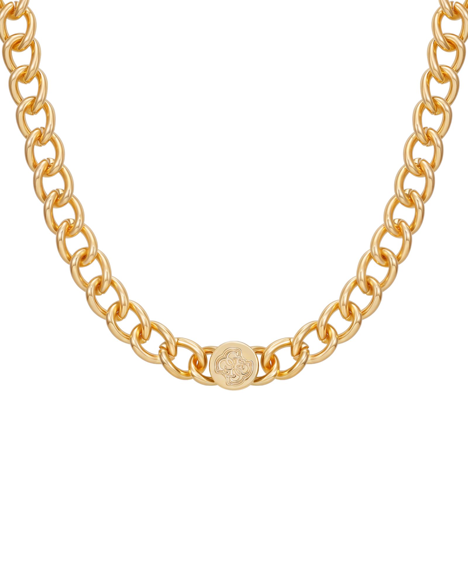 GUESS Gold-Tone G Pendant Necklace