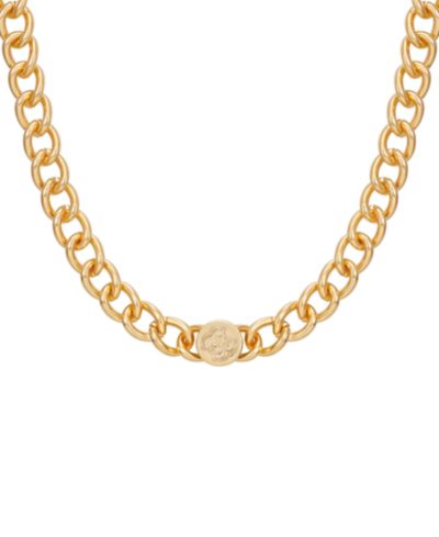 GUESS Gold-Tone G Pendant Necklace