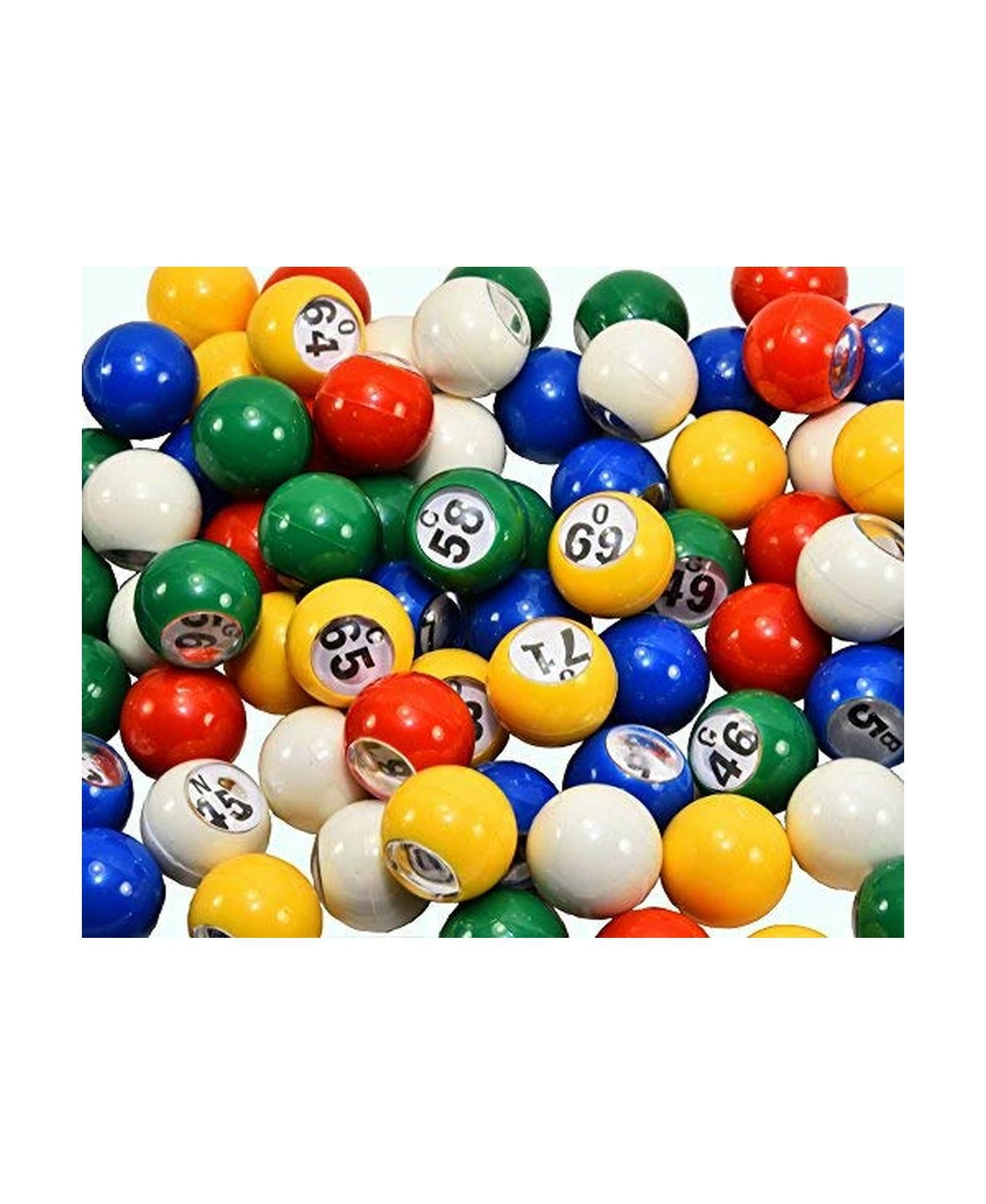 Набор пластиковых шаров для бинго GSE Games & Sports Expert 7/8-Inch
