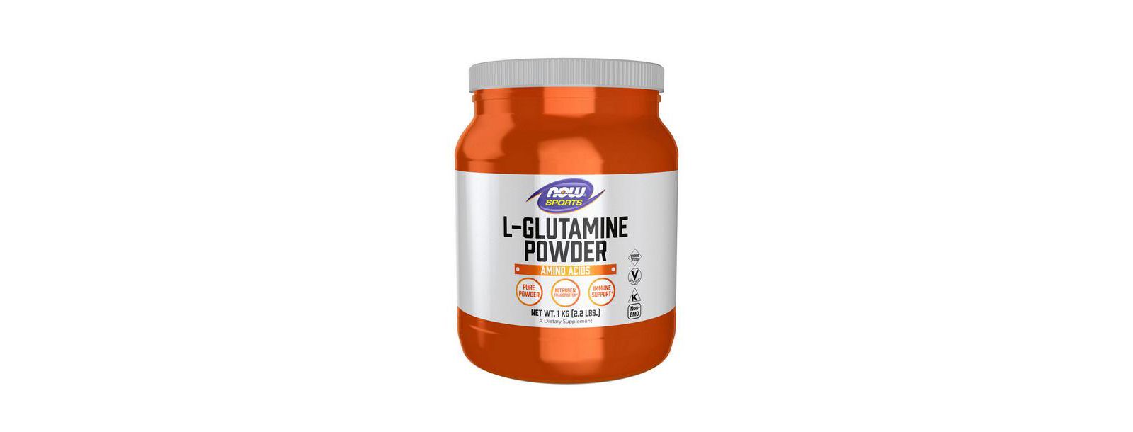 Now Foods L-Glutamine порошок, 1 Kg