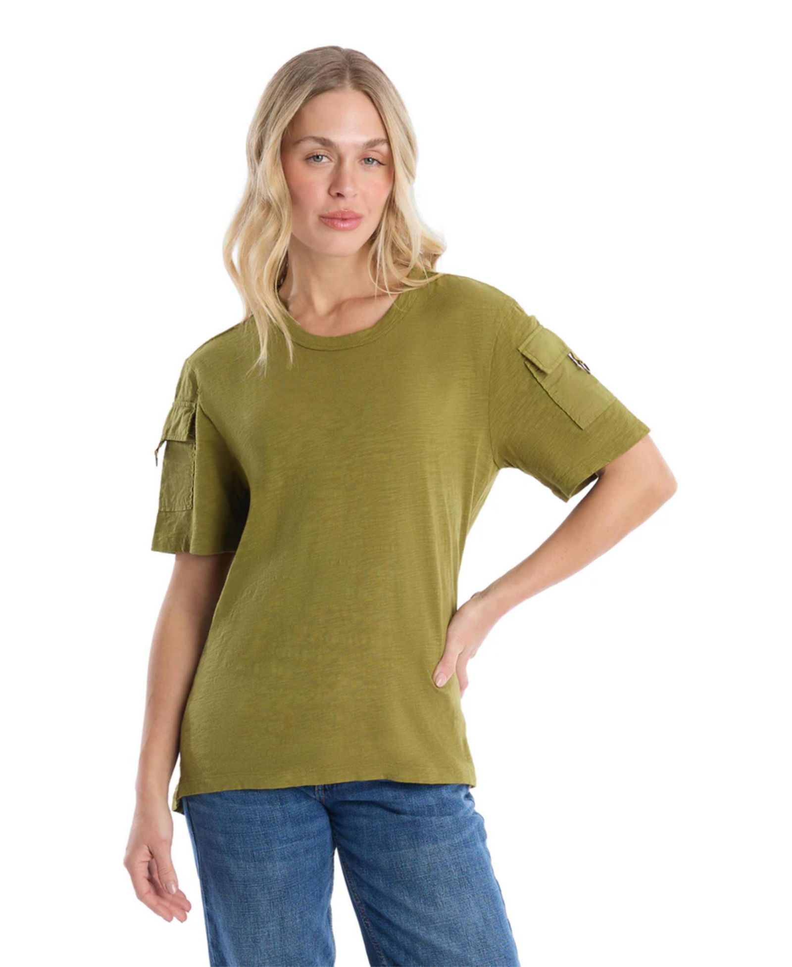 Женская футболка WILT Women's Round Neck Hi-Lo Tee