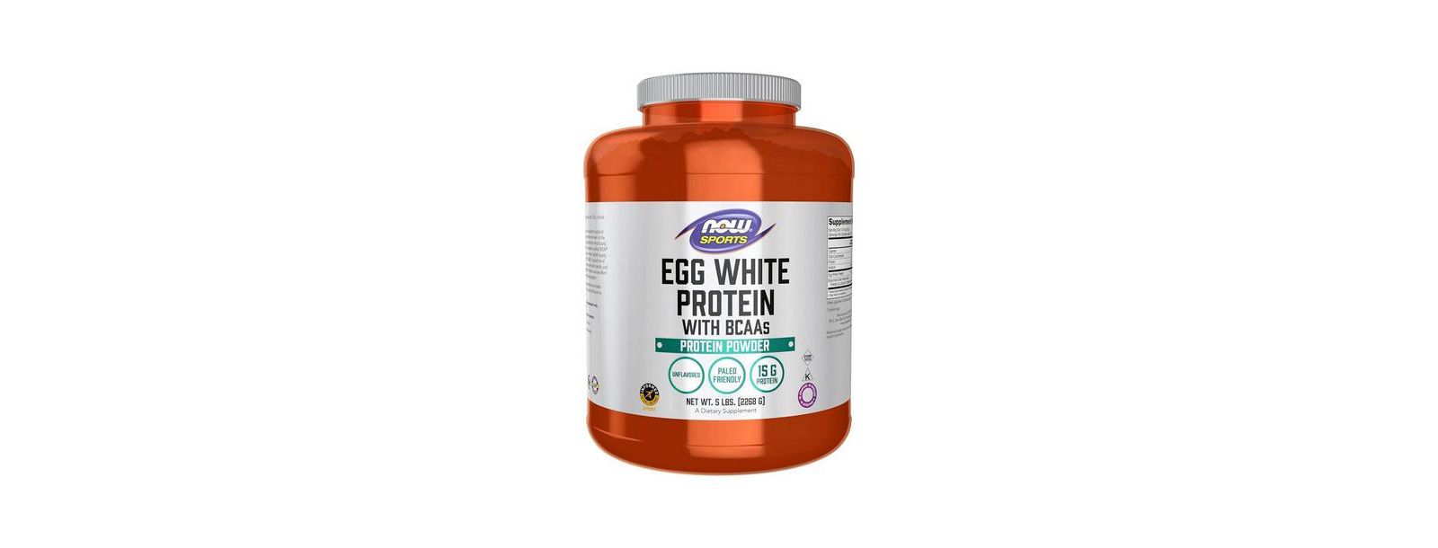 Чистый протеин из яичного белка Now Foods Egg White Pure Protein 5 lb