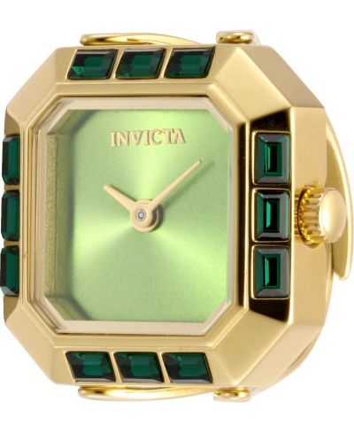Invicta Women's 49583 Mini Quartz 2 Hand Dial Ring Watch