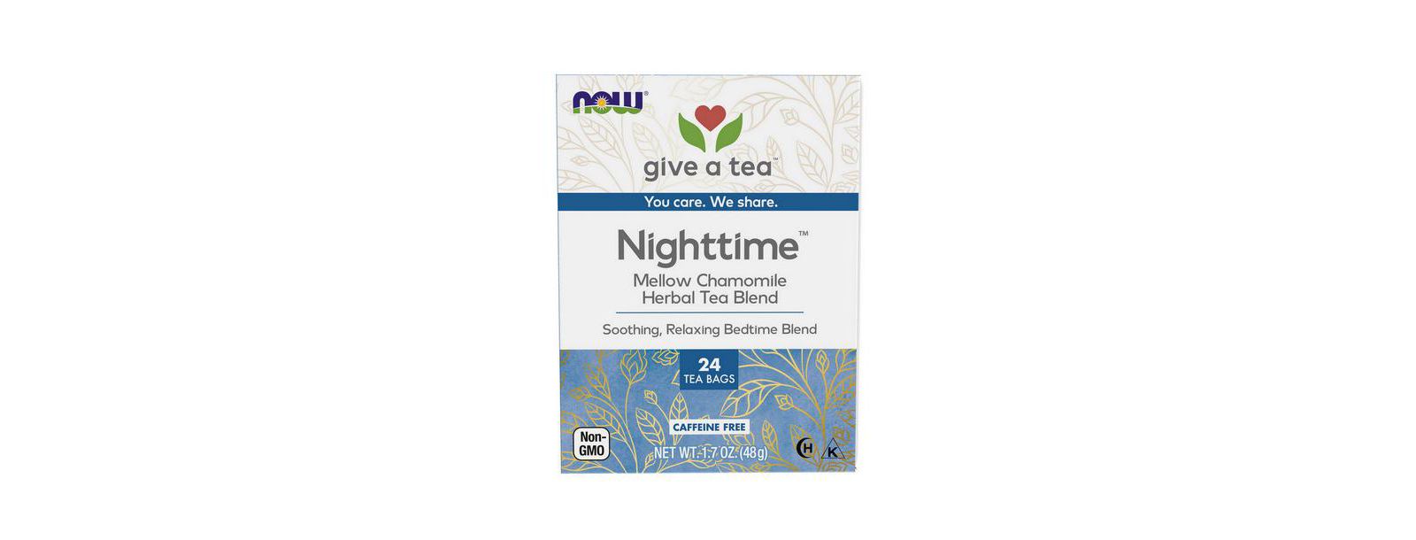 Now Foods Nighttime Tea, 24 bags