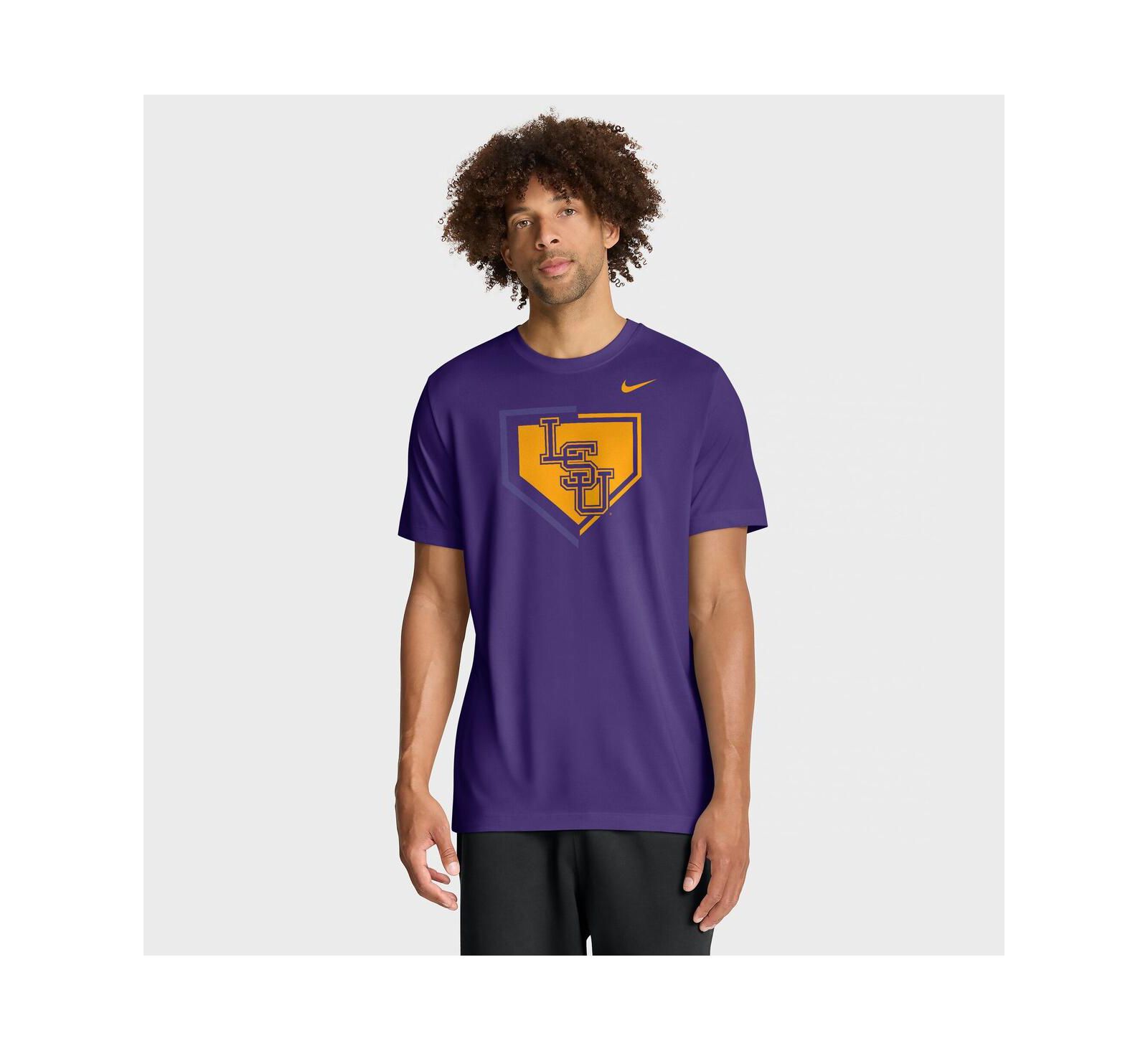 Мужская футболка Nike LSU Tigers Primetime Baseball Icon Legend Dri-FIT