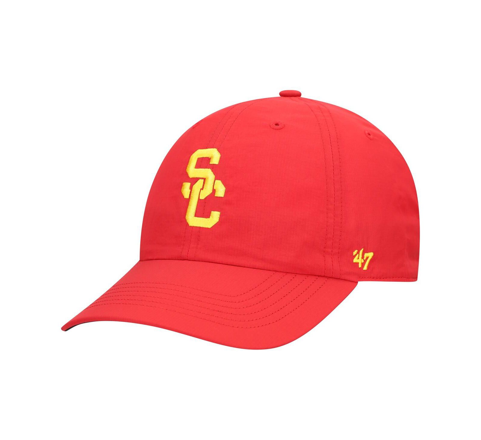 Мужская регулируемая кепка '47 Brand Cardinal USC Trojans Clean Up brrr°