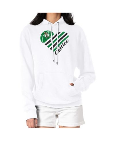 Женское худи G-III 4Her by Carl Banks White Boston Celtics