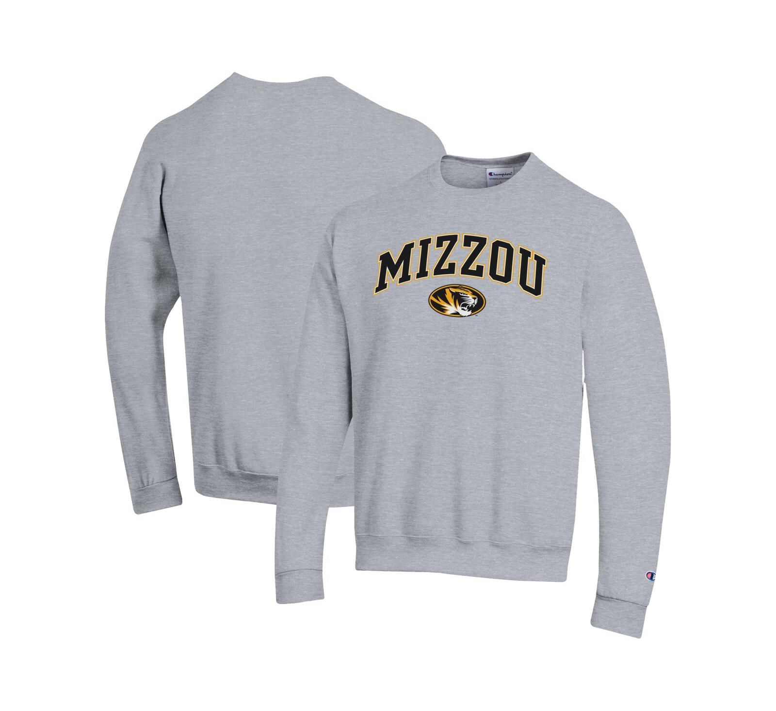 Мужская толстовка Champion Heather Gray Missouri Tigers