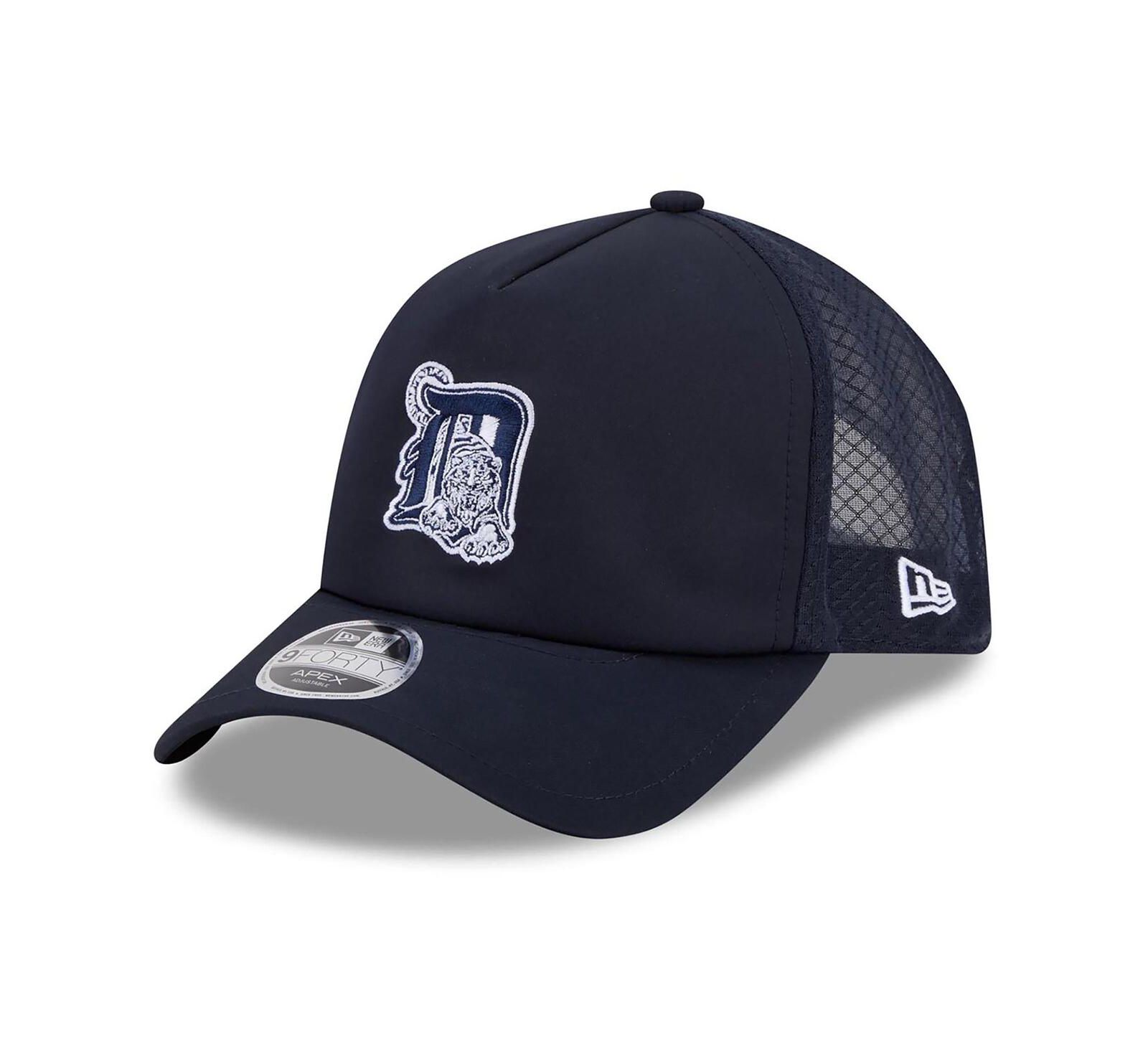 New Era Men's Navy Detroit Tigers 2026 Batting Practice Alternate Apex 9FORTY Adjustable Hat