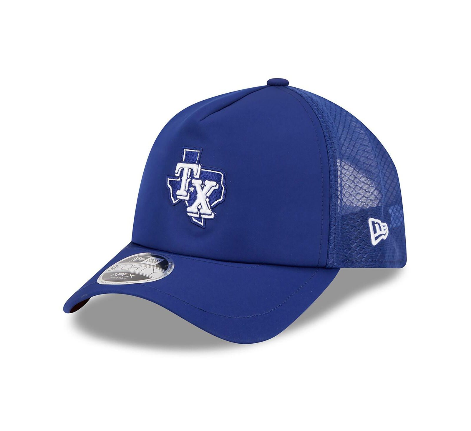 New Era Мужская бейсболка New Era Texas Rangers 2026 Apex 9FORTY, регулируемая