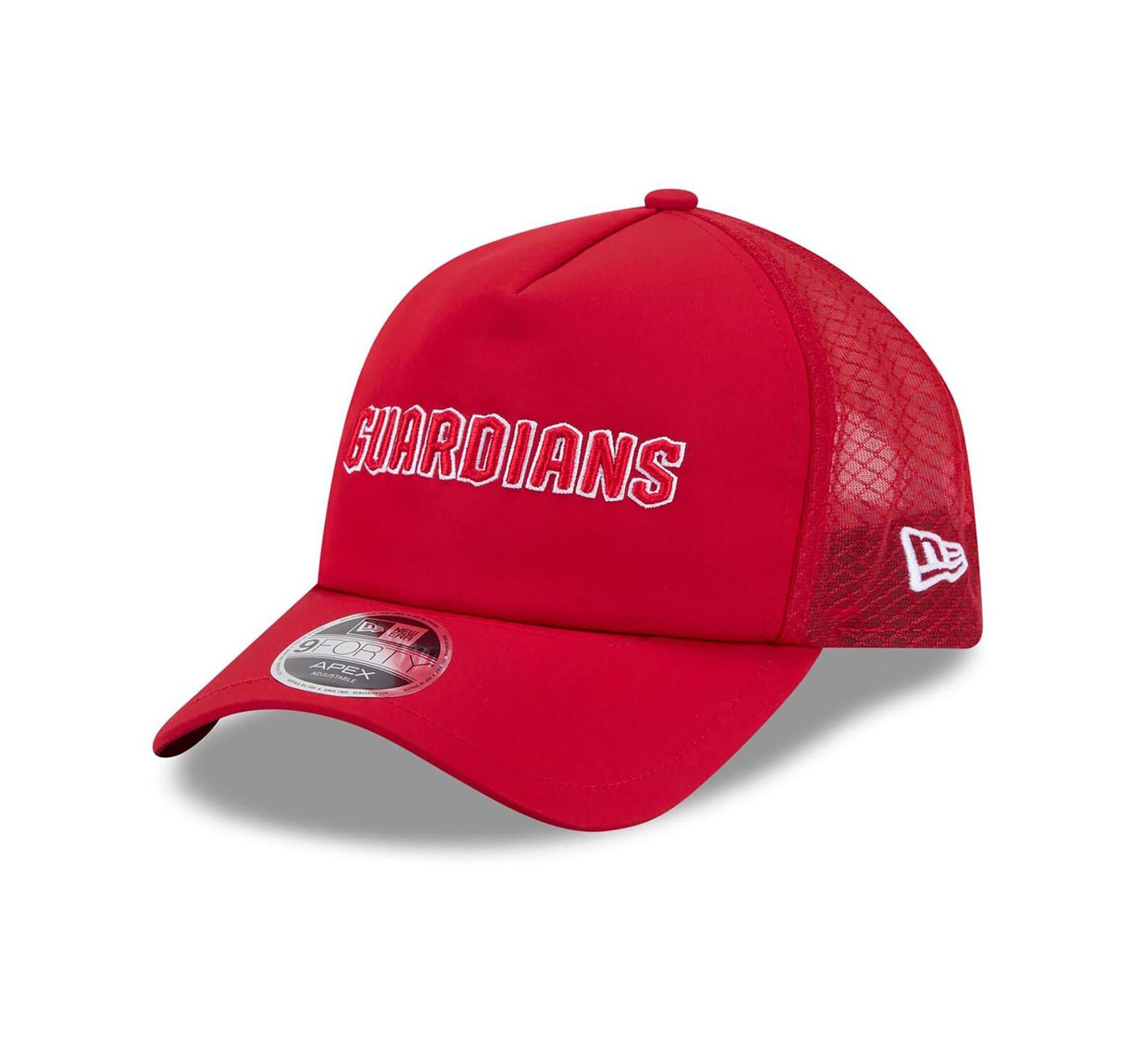Мужская кепка New Era Cleveland Guardians 2026 Batting Practice Alternate Apex 9FORTY Adjustable