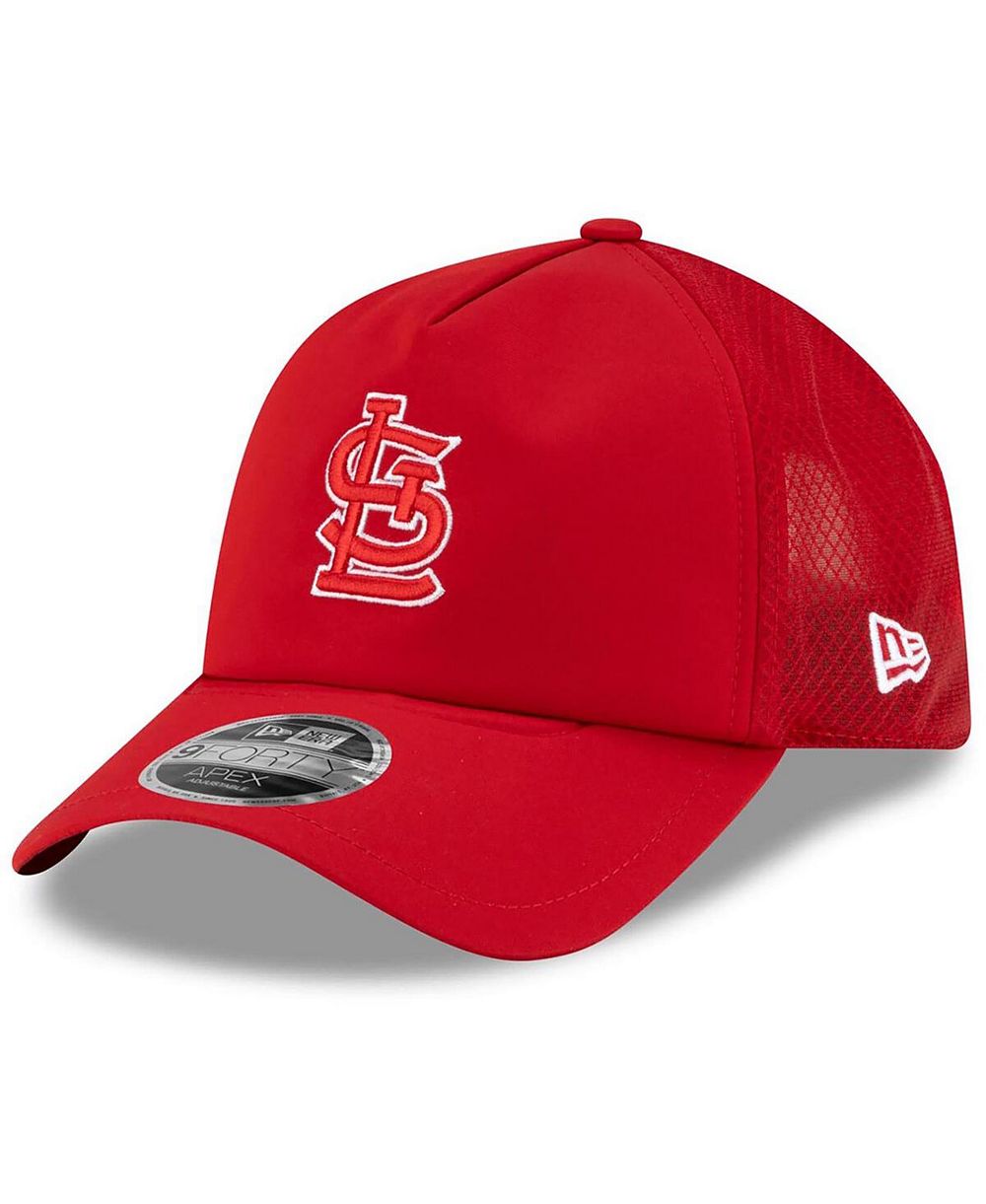 Мужская бейсболка New Era St. Louis Cardinals 2026 Batting Practice Apex 9FORTY