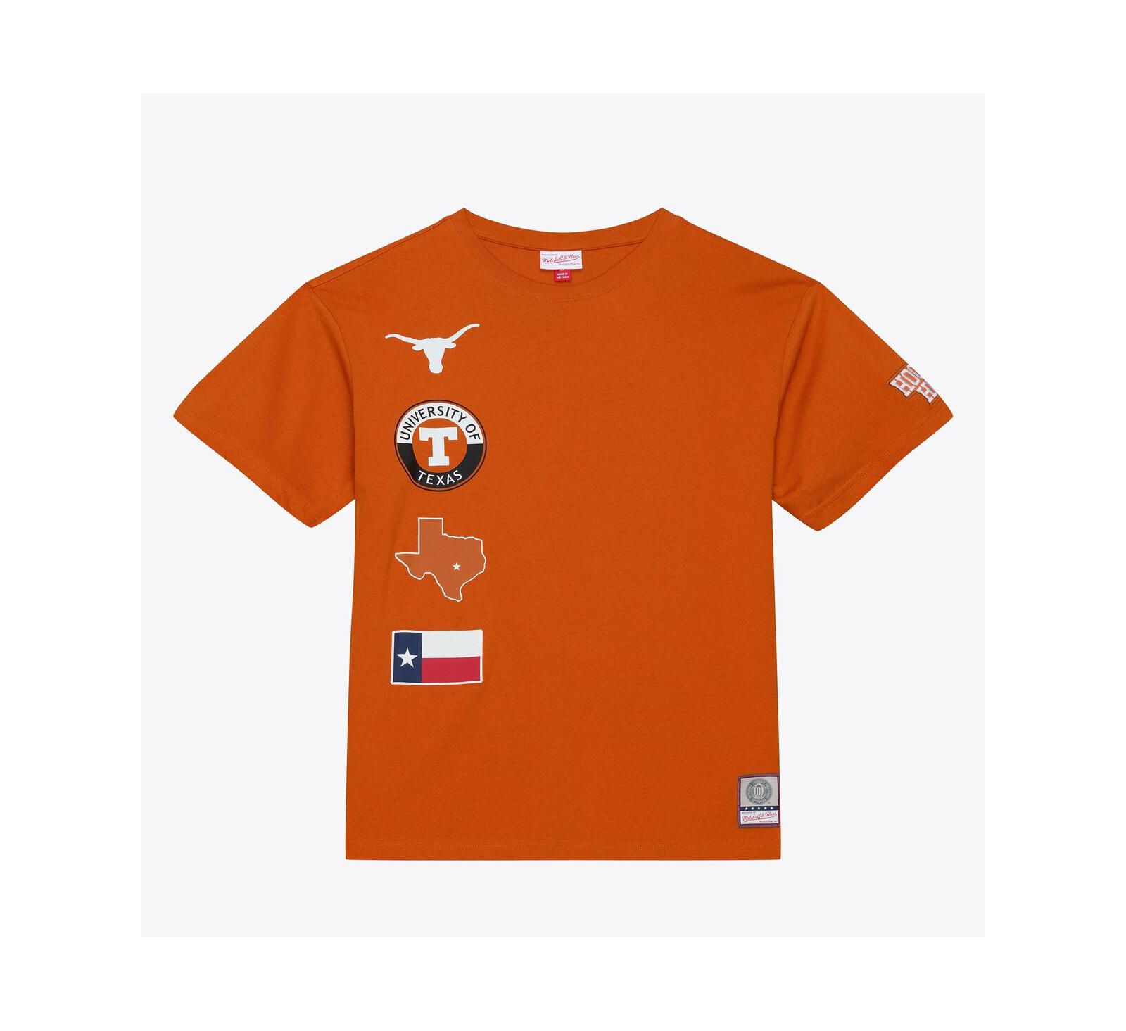 Mitchell & Ness Men's Texas Orange Texas Longhorns Double Clutch Premium T-Shirt